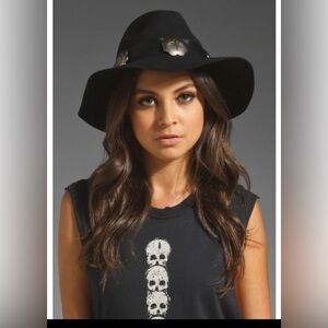 Unif black concho hat rare 2013